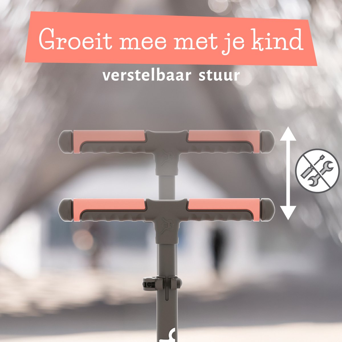 Chillafish Kinderstep 3 Jaar met drie LED wielen - Roze - Lichtgewicht Glow step meisjes met afneembaar stuur en voetrem - Aanpasbaar in hoogte - Leun-om-te-sturen - Extra grip handgrepen - Geen batterijen nodig - Model Scotti Glow 3 — afbeelding 4