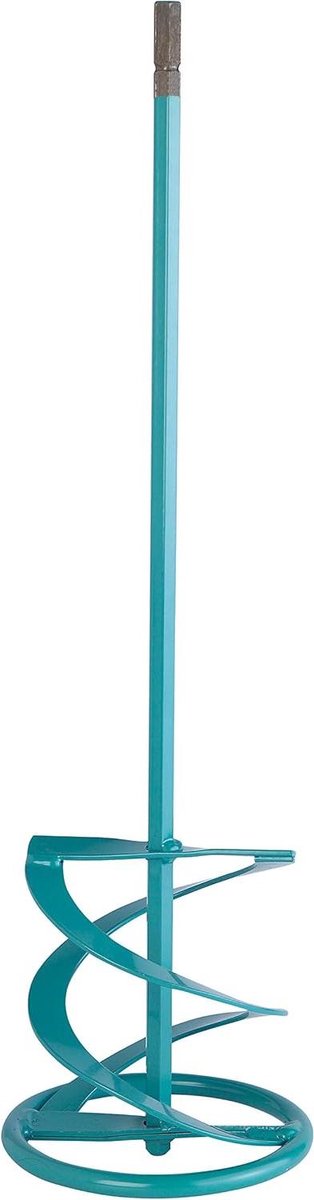 Roerder WK 120 HF - Mengkraan Mortel - Materiaal Mengen - Hexafix Snelkoppeling - Ø 120 mm - Turquoise