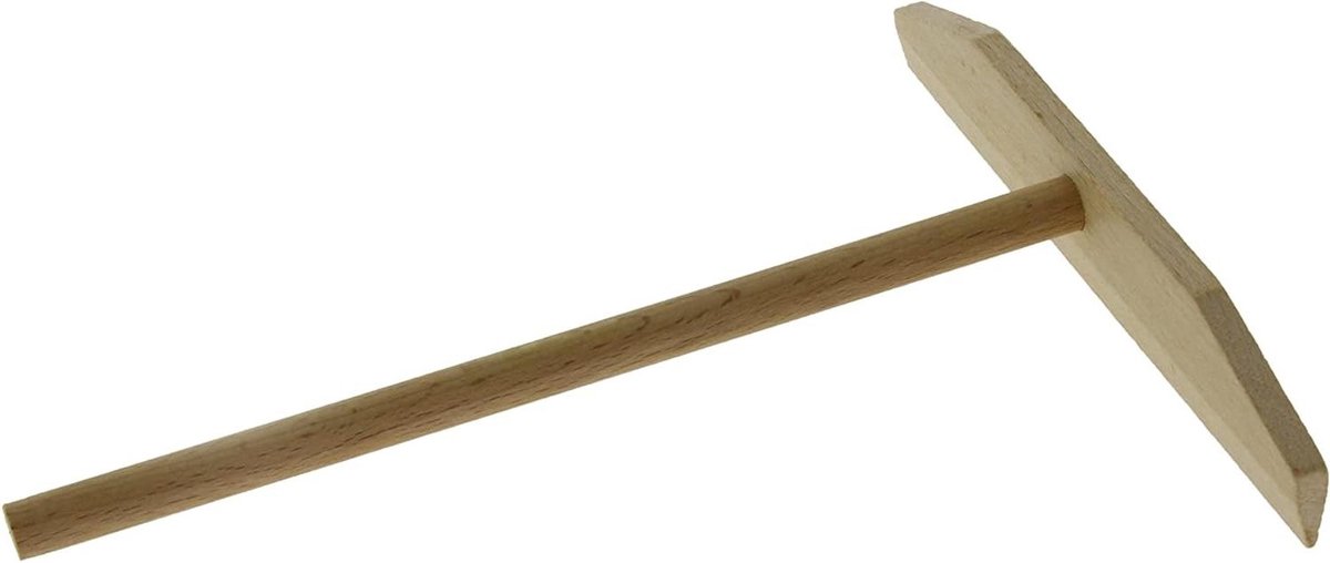 Taartschep - Taartbord schep - Taart serveren - Houten handvat - 30 cm - Houtkleur