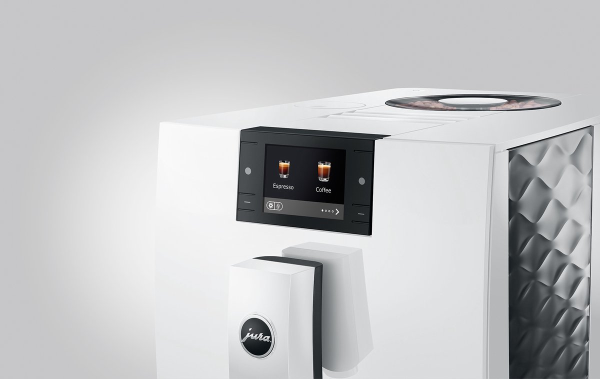 JURA C9 Piano White - Volautomaat met 17 koffiespecialiteiten thumbnail 3