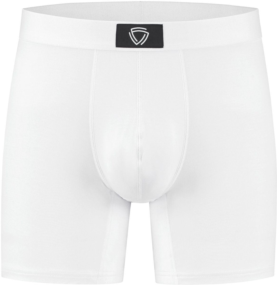 Fibershirts Anti-Zweet Boxershort - Ingebouwde Zweetpad - Ademend MicroModal - Anti-Transpiratie - Heren - Maat S - Wit