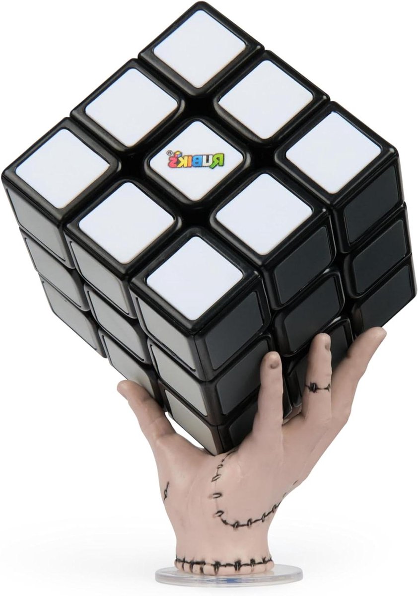Rubik's Kubus - Draai Kubus Puzzel - Hersenkraker Oplossen - Woensdag TV Show Thema - 3x3 - Multicolor