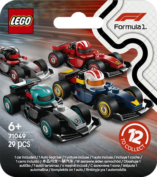 LEGO F1 raceauto collectibles