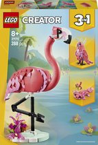 LEGO® Creator 3en1 Animaux sauvages : ensemble flamant rose - 31170
