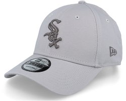 New Era pet Chicago White Sox grijs wit - baseball cap stijl.