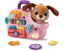 VTech Baby reis- en leer puppytas interactief speelgoed voor kinderen.