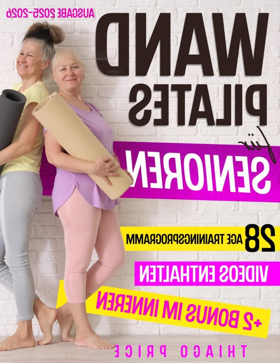 Pilates voor Senioren - Kracht- en Balansoefeningen - Thuis Bewegen - Extra Grote Letter - 140 pagina's - Niet van toepassing