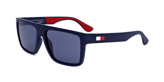 Tommy Hilfiger Lunettes de soleil Th1605 / s 71 / c Homme Blauw/ rouge Taille M