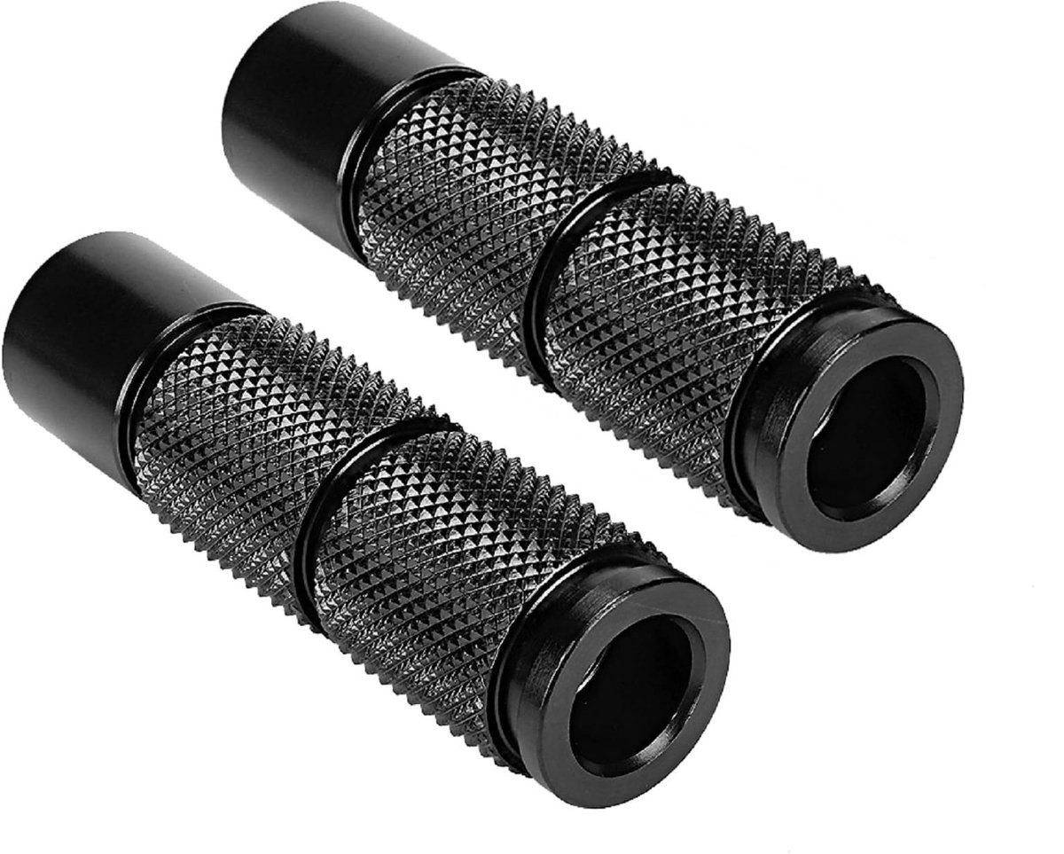 SPHProducts - Aluminium Pedalen - Motorfiets Accessoire - Zwart - Lichtgewicht en Duurzaam - Voor ATV-Motoren - Universeel Geschikt