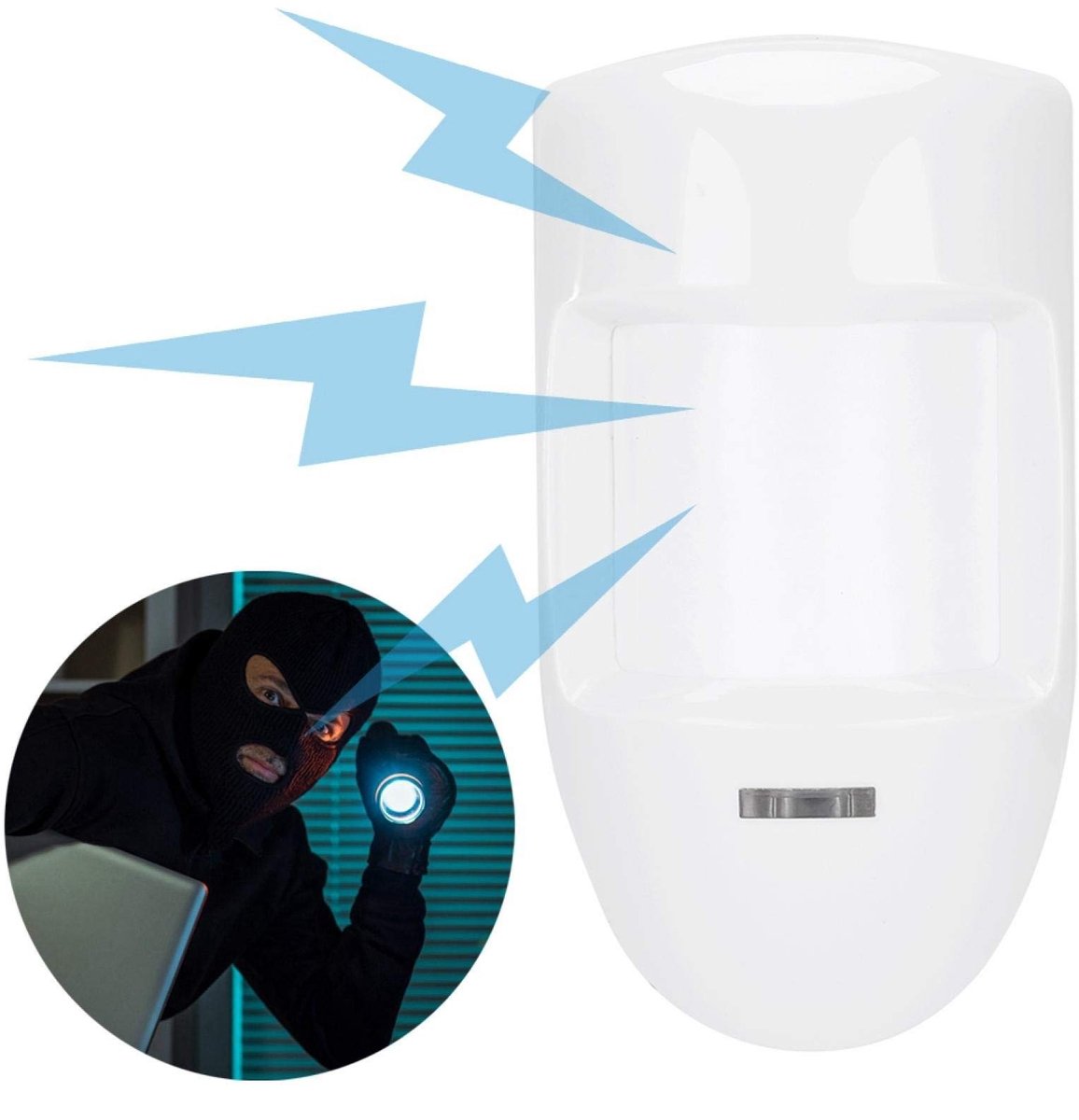 VT Goods Bewegingssensor Alarm - Bewegingsdetectie - Voor binnen en buiten - Veiligheidsalarm - Slimme woning - Geschikt voor huis en kantoor