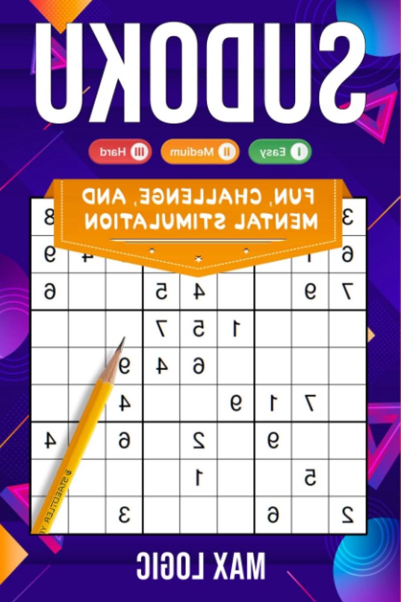 Sudoku Boek - Puzzelboek Logica - Mentale Stimulatie - Drie Moeilijkheidsgraden - 125 Pagina's - Niet gespecificeerd