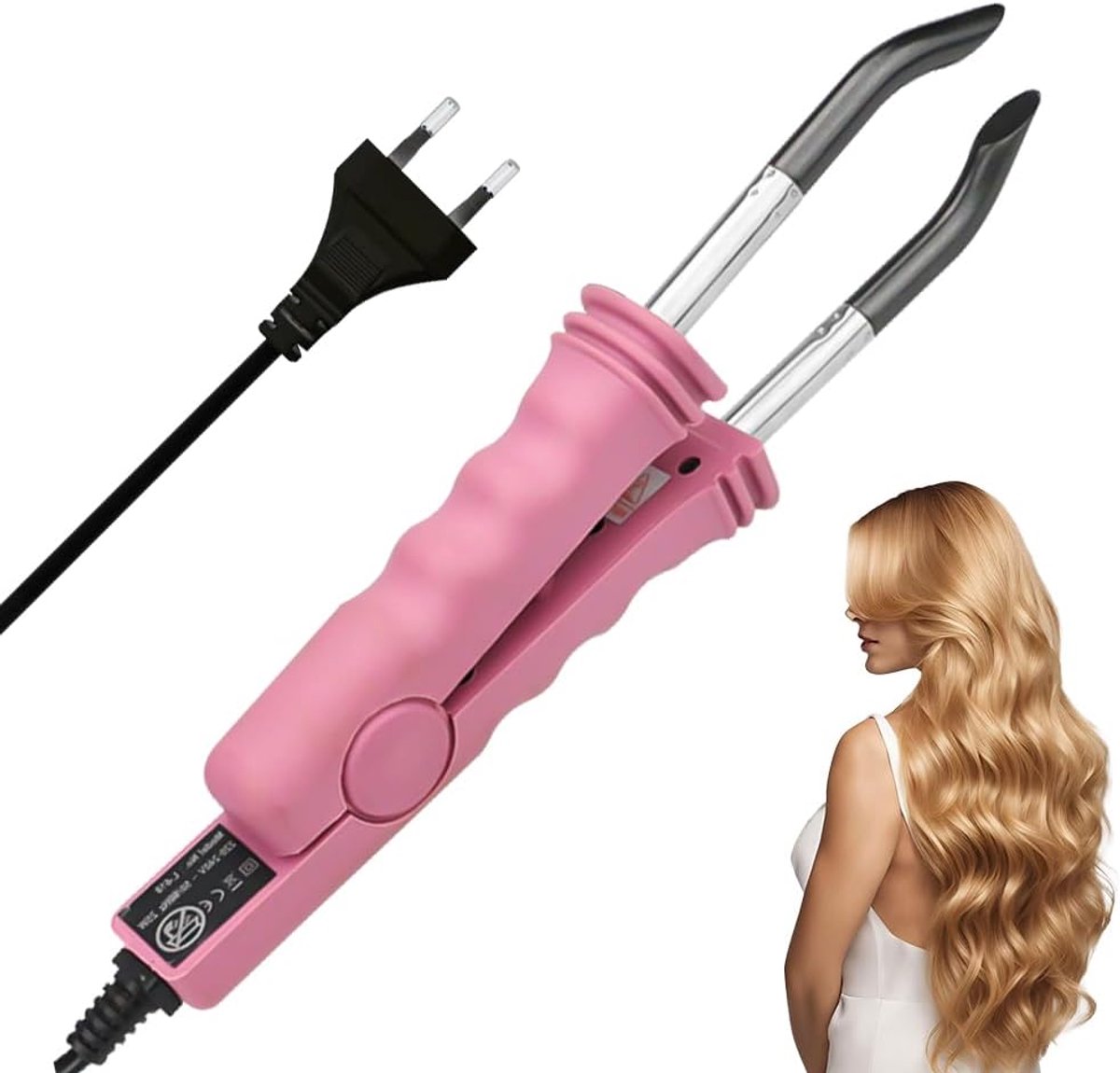 Heat Tongs Hair Extensions Iron - Haarverzorging - Stylingtools