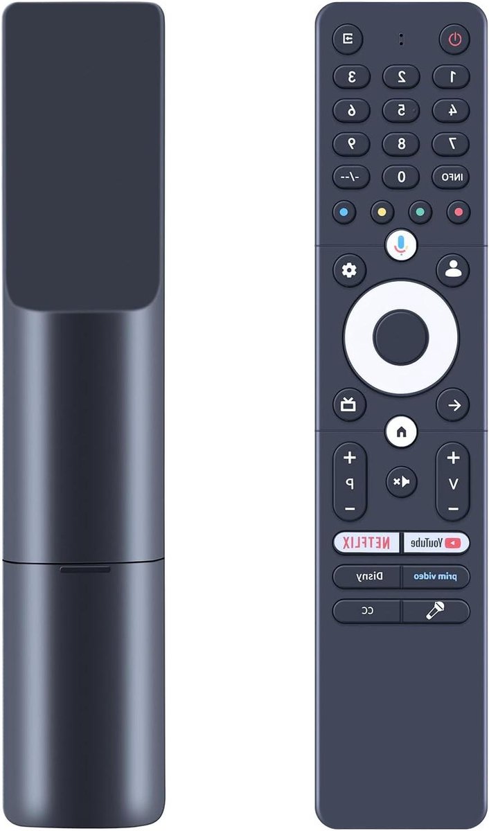 Afstandsbediening - Remote Control - TV Bediening - Geen Programmering Nodig - 10 x 5 x 2 cm - Zwart