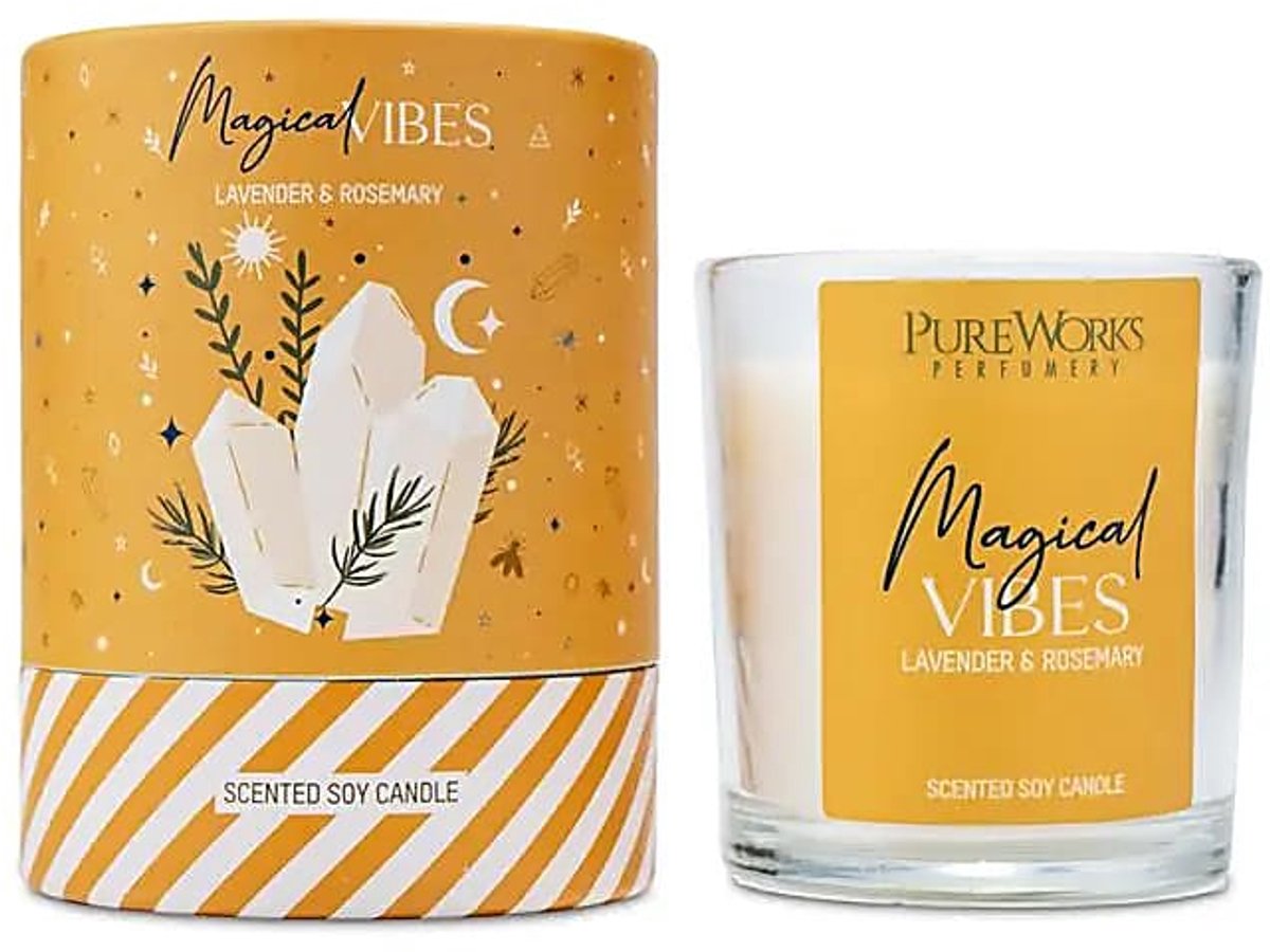 Pure works - magical vibes - geurkaars - celestial magic - 20 branduren
