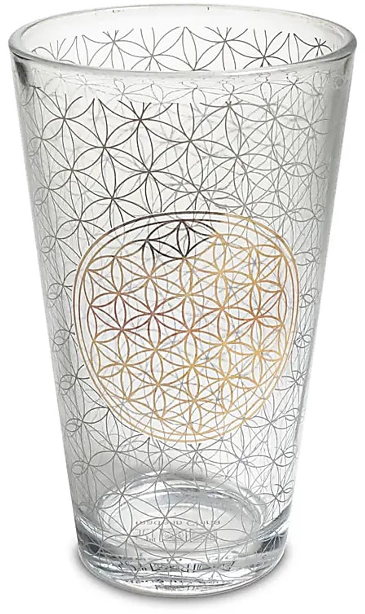 Drinkglas Bloem des Levens