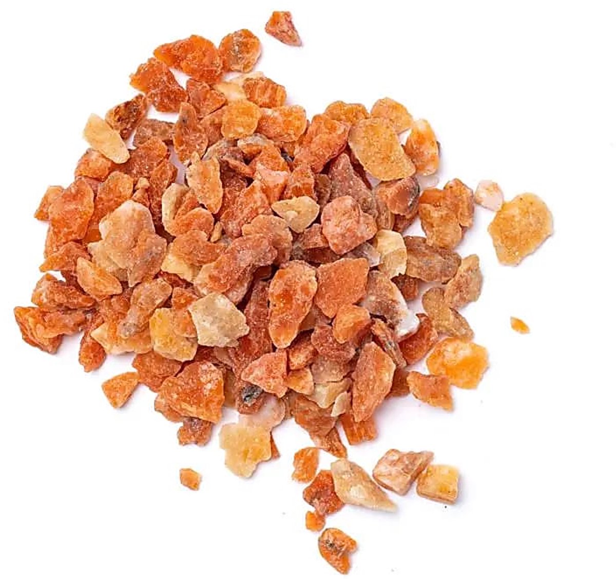 Oranje calcietchips --set van 2 stuks - ±0,5-1,5 cm; ±700g - ±0.5-1.5cm; ±700g