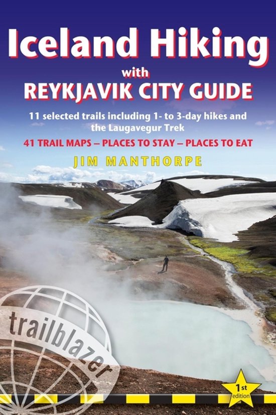 Iceland Hiking with Reykjavik City Guide - cover