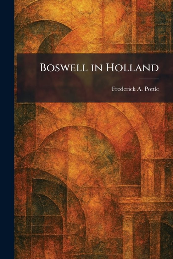 Boswell in Holland - cover