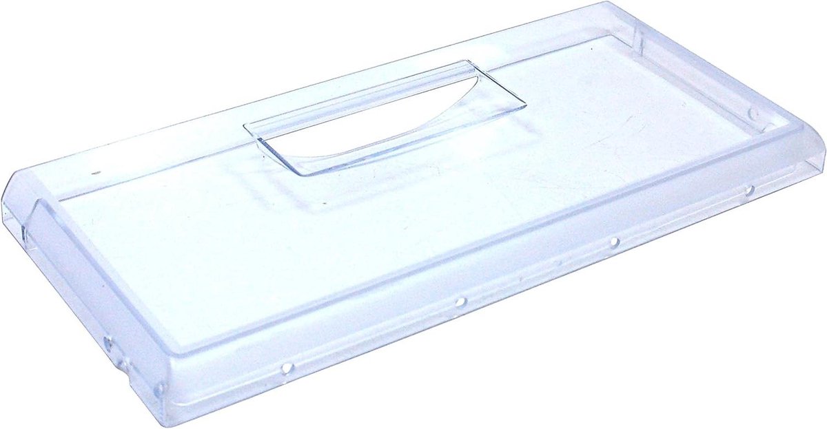 Vriezerlade - Vrieslade Ladefront - Vriezer Reparatie - Origineel Onderdeel - 430 x 197 mm - Transparant