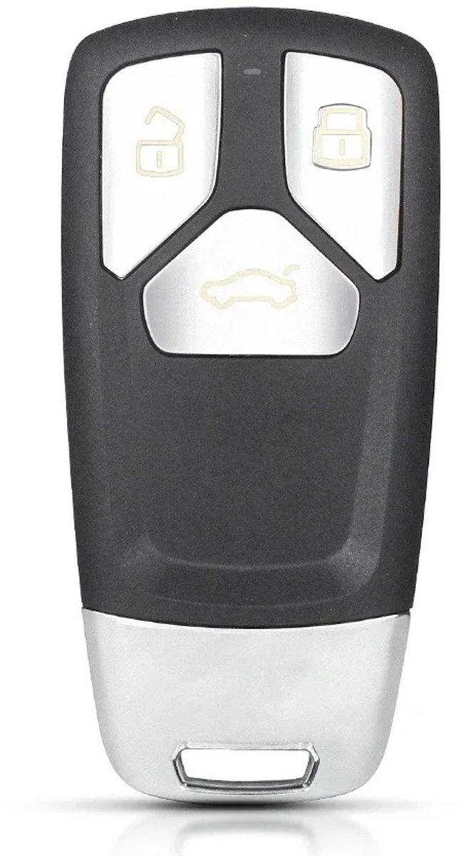 XEOD 3 knops smart key sleutel geschikt voor Audi - MQB48 - 433MHZ - HU162T - Complete sleutel - Met electronica - Met afstandsbediening - 4M0959754 - 1 stuks