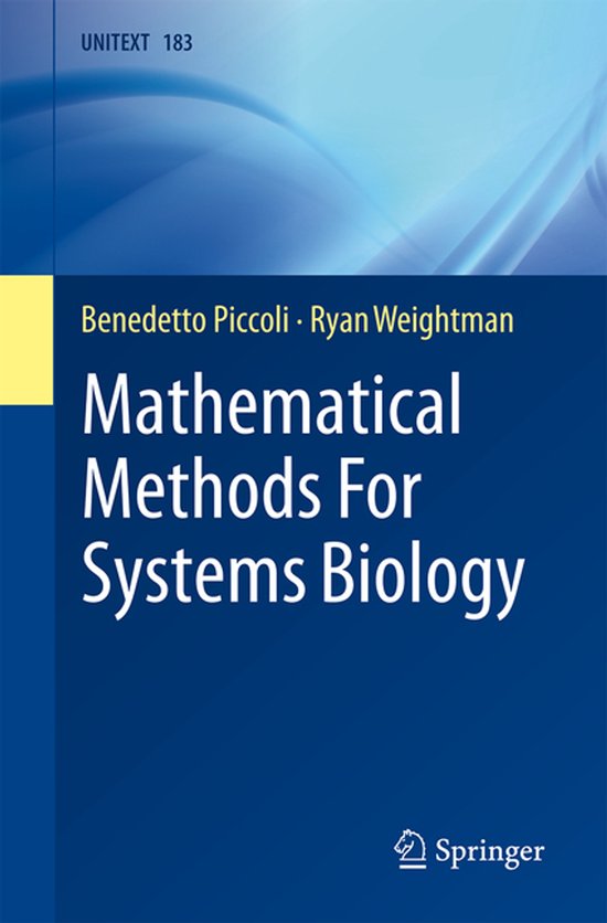 UNITEXT183- Mathematical Methods For Systems Biology - cover