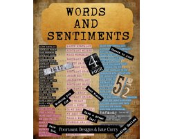 Words and Sentiments Ephemera Book