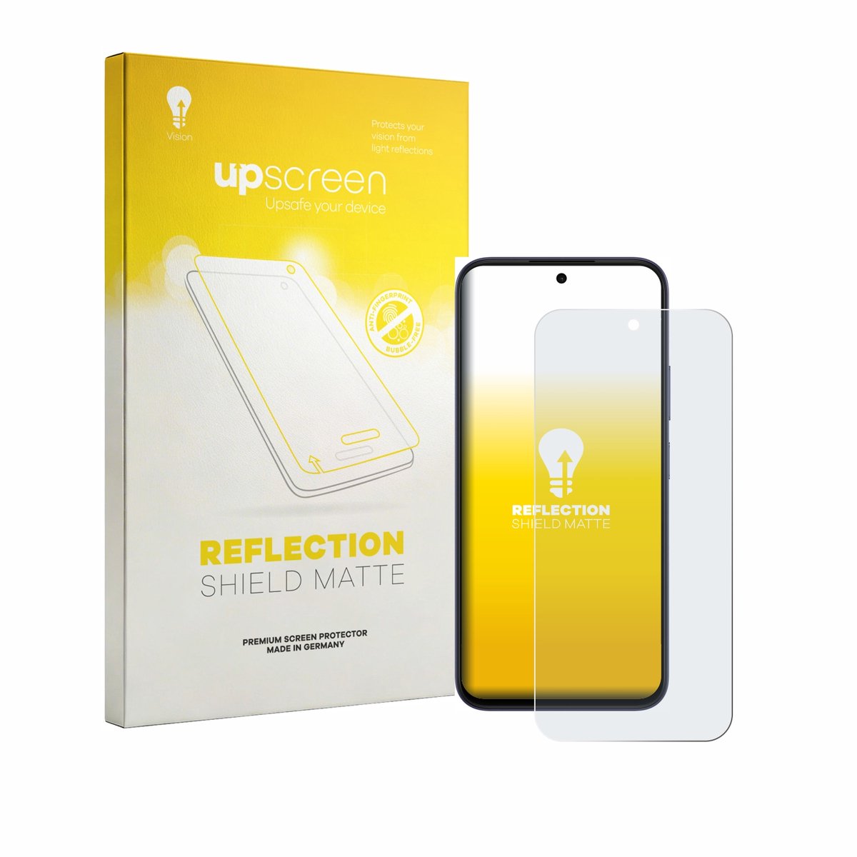 upscreen - Screenprotector voor Oppo A6k - Folie Beschermfolie anti glare matte