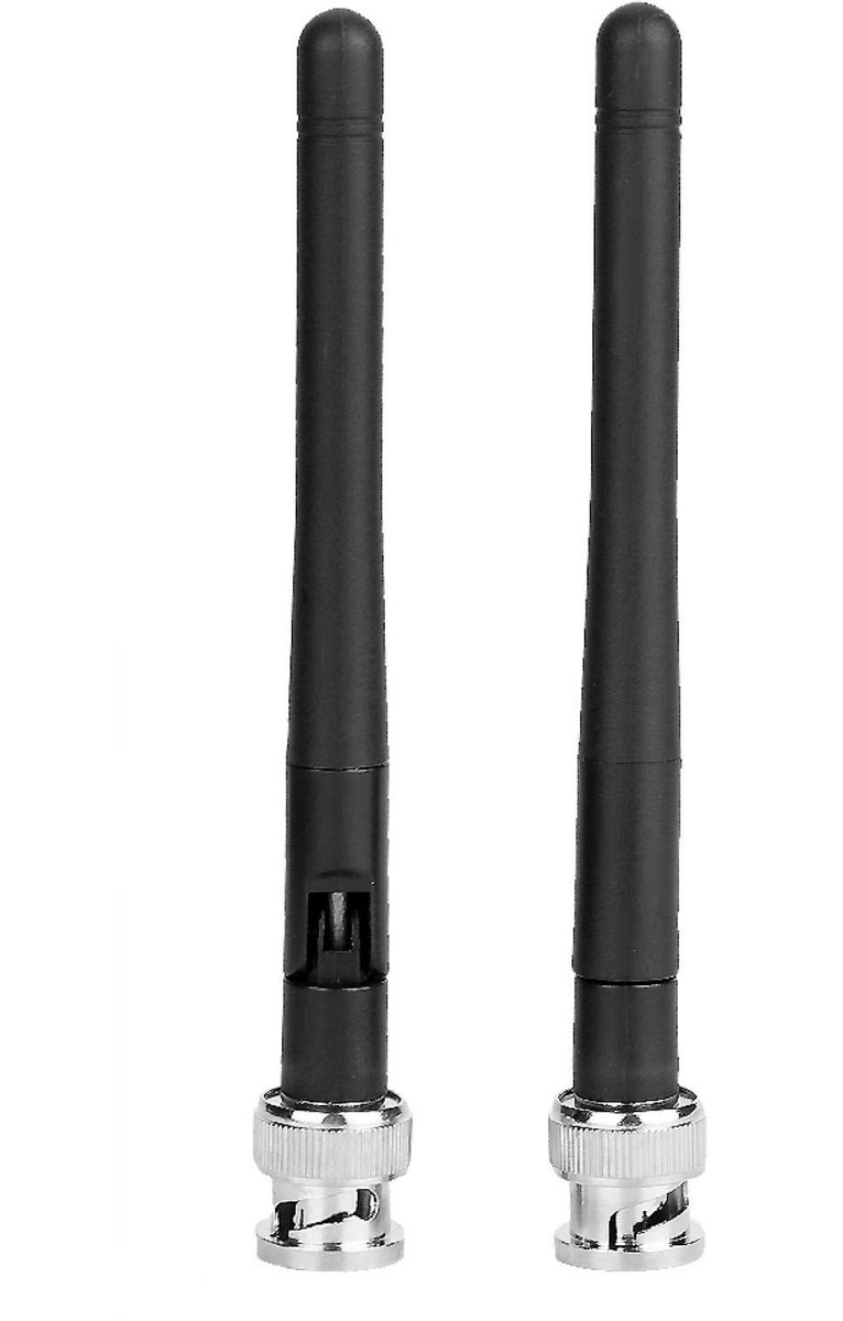 Store_8 - UHF-antenne - 2 - Hoogwaardige kwaliteit - Zwart - BNC-connector - Voor Sennheiser ontvangers - Geschikt voor HM