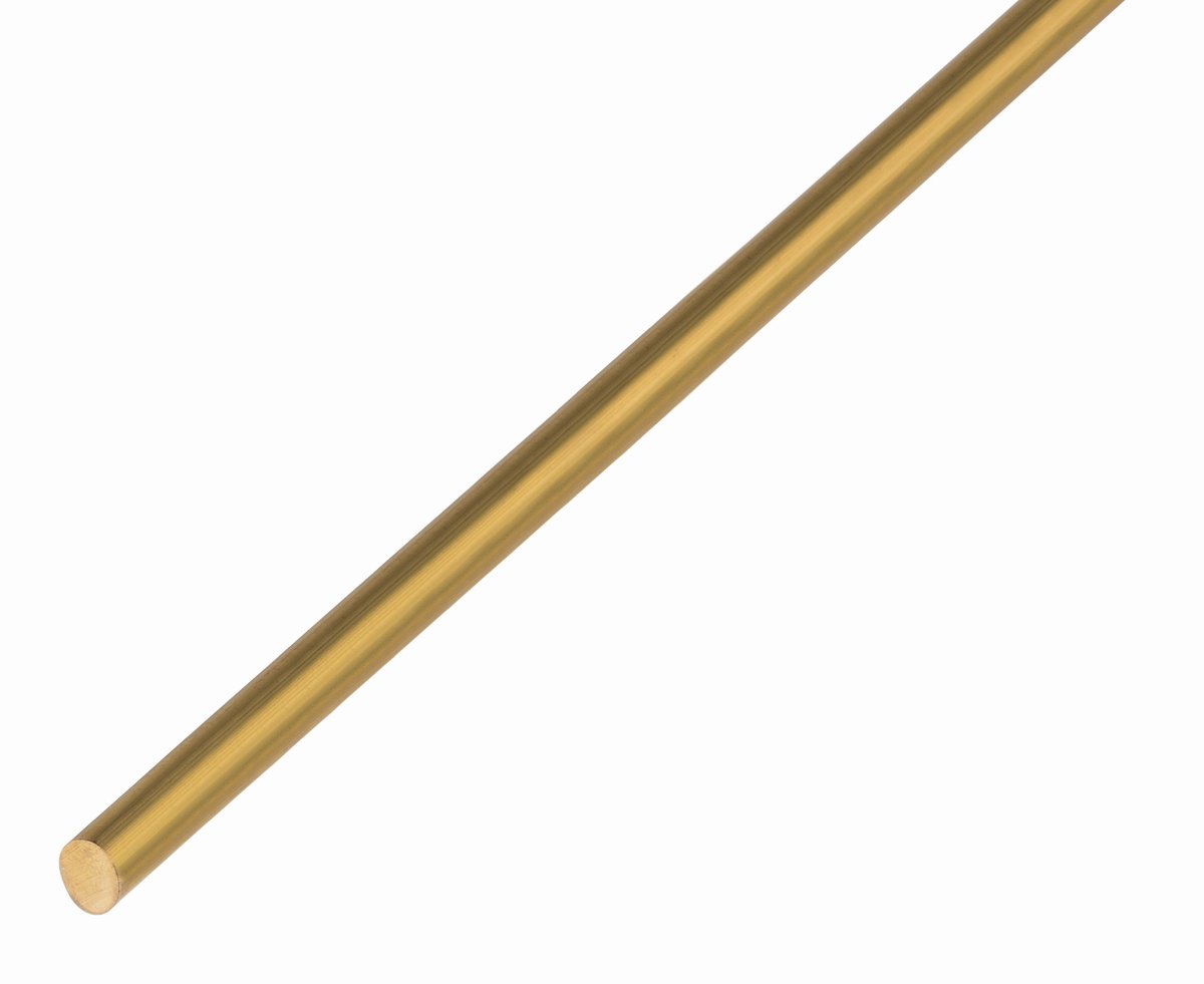 Alberts 497590 ronde buis | messing | 1000 x 4 mm | set van 3