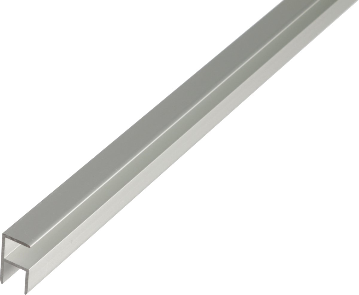 Alberts 030906 hoekprofiel | zelfklemmend | aluminium, zilverkleurig geanodiseerd | 1000 x 22,5 x 43 mm