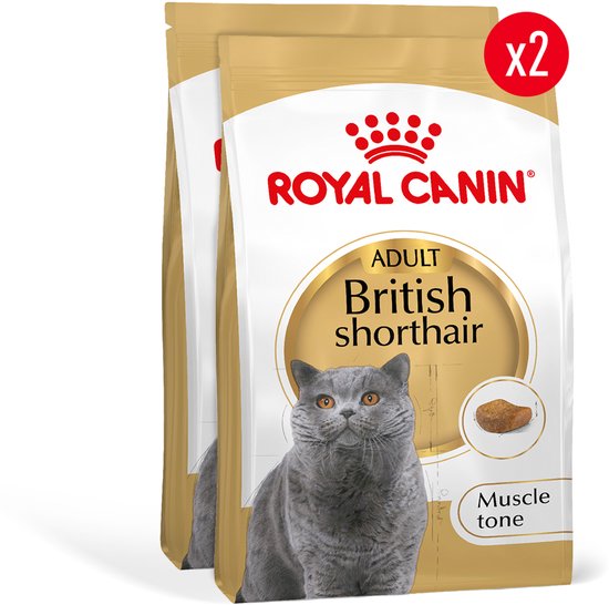 Royal Canin British Shorthair Kitten - Kitten-Kattenvoer - 2 x 10 kg