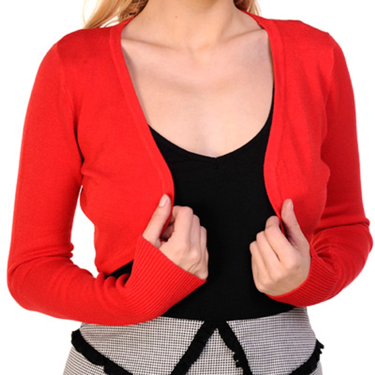 Banned - FLICKERS Bolero - 4XL - Rood