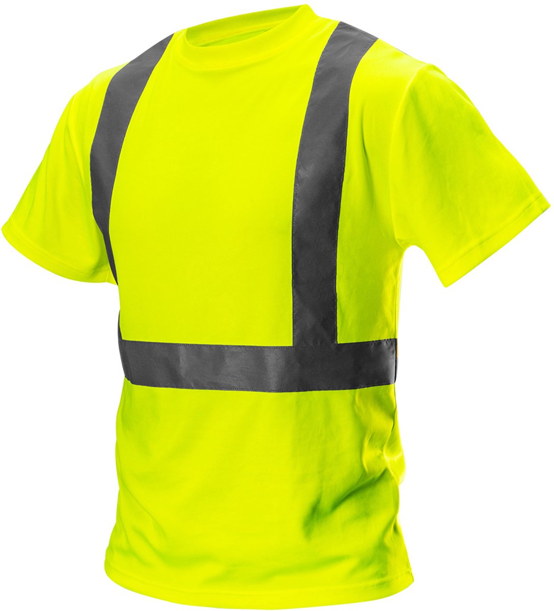 Neo Tools Hi-Vision T-Shirt Met H Balk Reflectie GEEL XL Licht En Luchtig Materiaal ISO 13688:2013