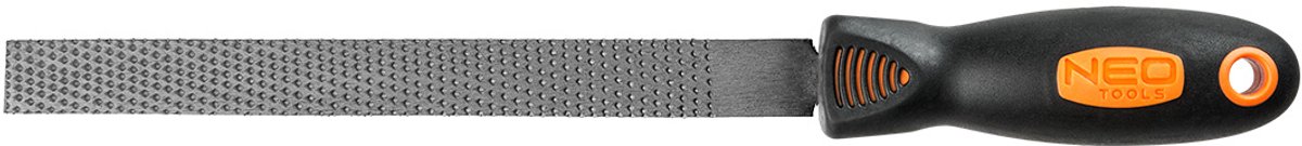 NEO - Platte Houtvijl - 200 mm - Ergonomische Handgreep - T12 Staal