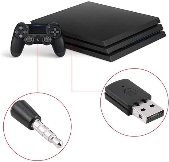 USB Bluetooth-adapter Geschikt voor PlayStation PS4: Bluetooth-zender en -ontvanger van Gaminger — afbeelding 2