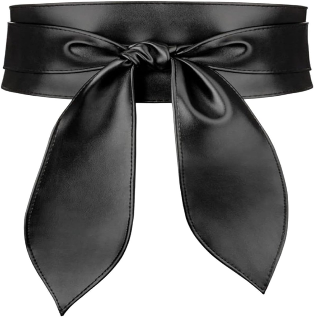 Vintage Brede Tailleband voor Dames met Retro Strik en Bandage Ontwerp - Perfect voor Halloween Kostuums en Mode Accessoires