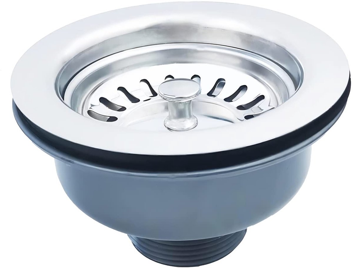 Qrity Afvoerfitting RVS zonder Overvolle Mand - Ø 114 mm - Modern Design