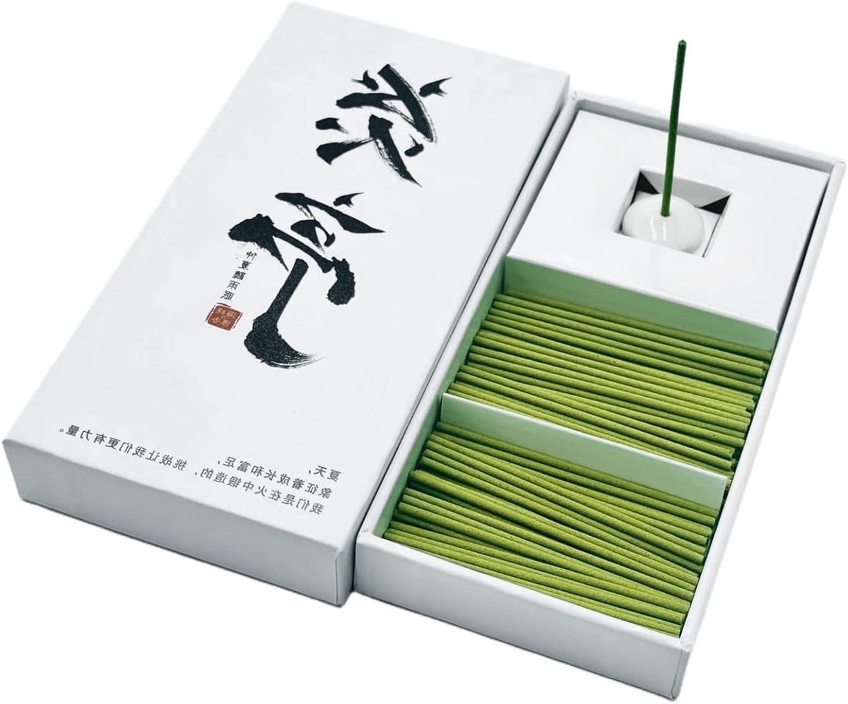 Premium Räucherstäbchen Set voor Meditatie en Yoga, 100 Incense Sticks van 6.5 cm voor Aromatherapie en Spirituele Healing