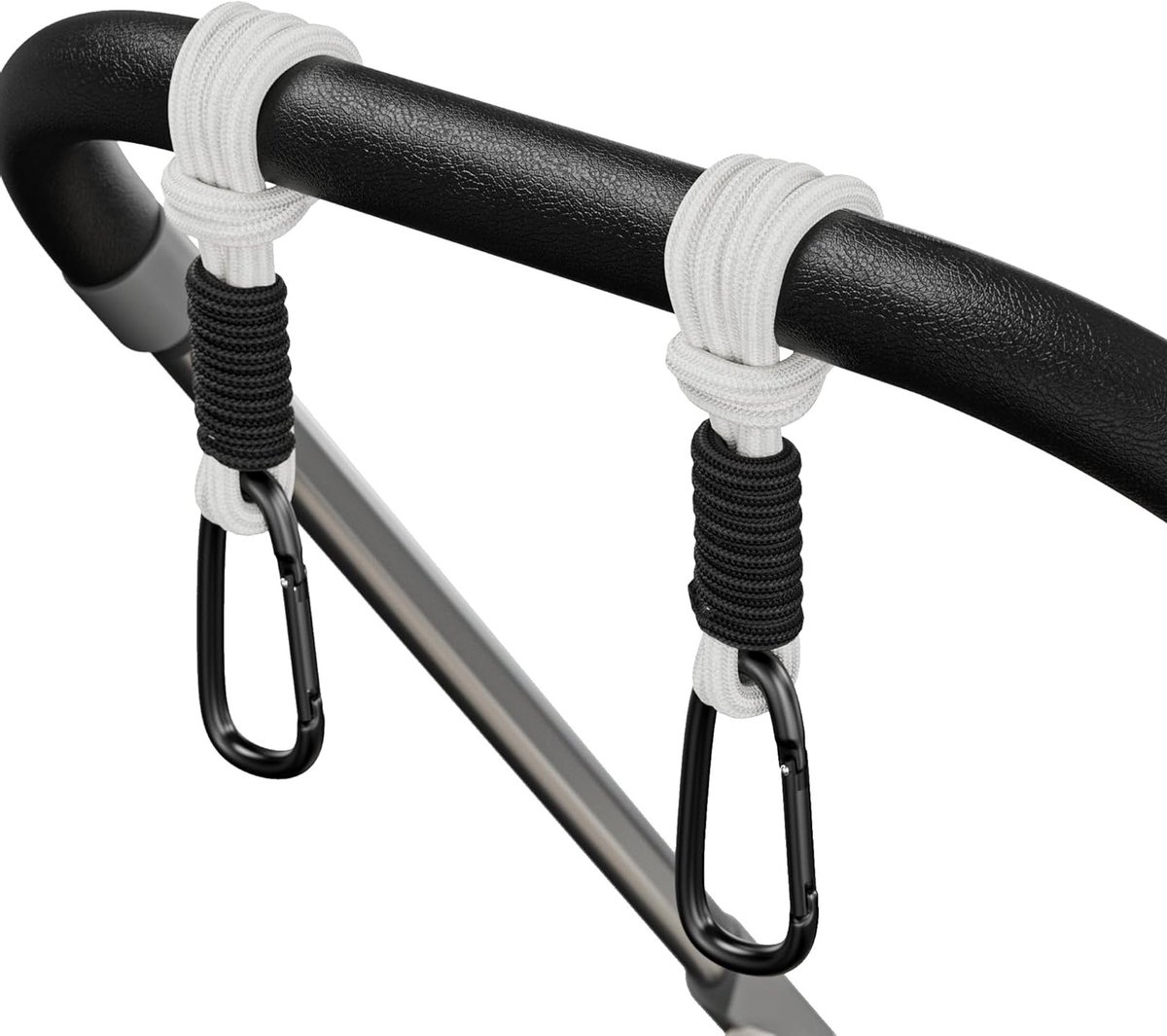 Aluminium Buggy Clips voor Kinderwagen, Universele Carabiner Haakjes voor Tassen en Accessoires, Stevige en Duurzame Kinderwagenhaken