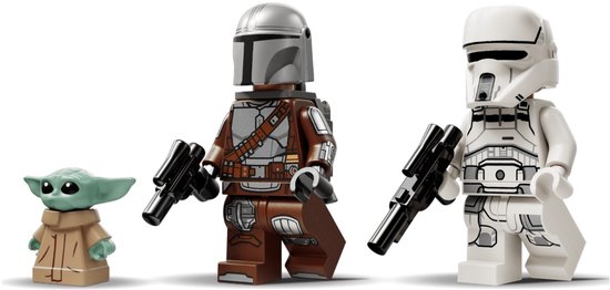 LEGO® Star Wars™ L'attaque de l'AT-RT™ – Ensemble de construction avec figurine LEGO du Mandalorien™ et Grogu™ – à partir de 7 ans – 75444