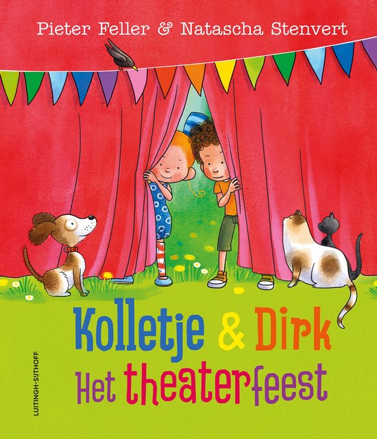 Kolletje en Dirk - Het theaterfeest - cover