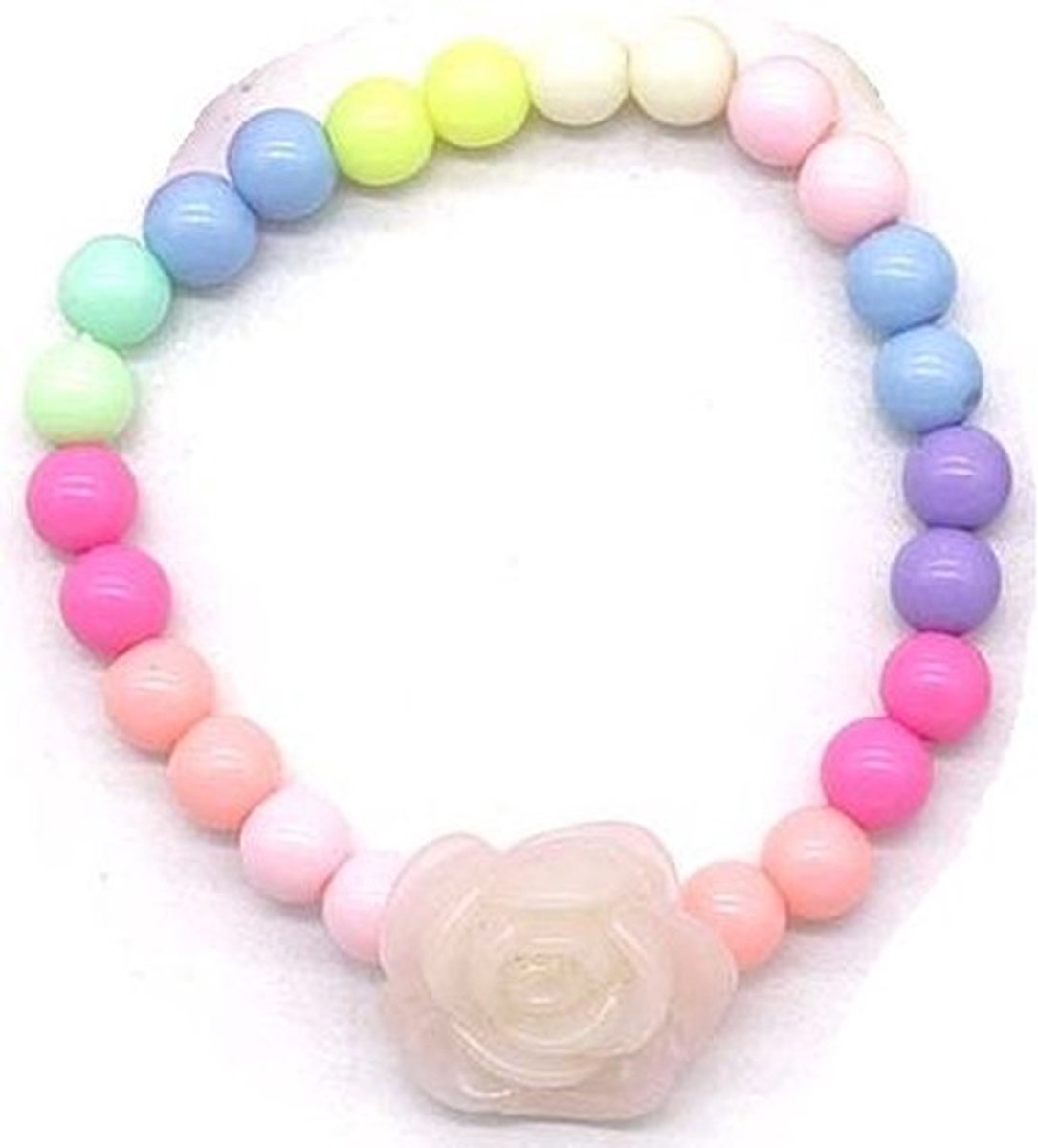 She life style - Armband voor Kinderen Bloem - Gemengde Kleuren