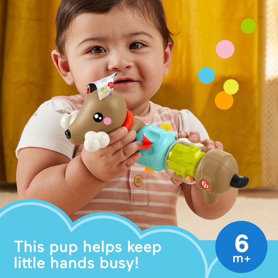 Fisher-Price Pets Klikken en Draaien Puppy - Zintuiglijk spel van Fisher Price — afbeelding 2