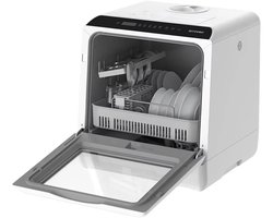 Slimme Draagbare Mini Vaatwasser - Vrijstaande vaatwasser Met APP - Campingvaatwasser - 5 Wasprogramma's - Afwas - Sterilisatiesysteem - Droogfunctie 75°C