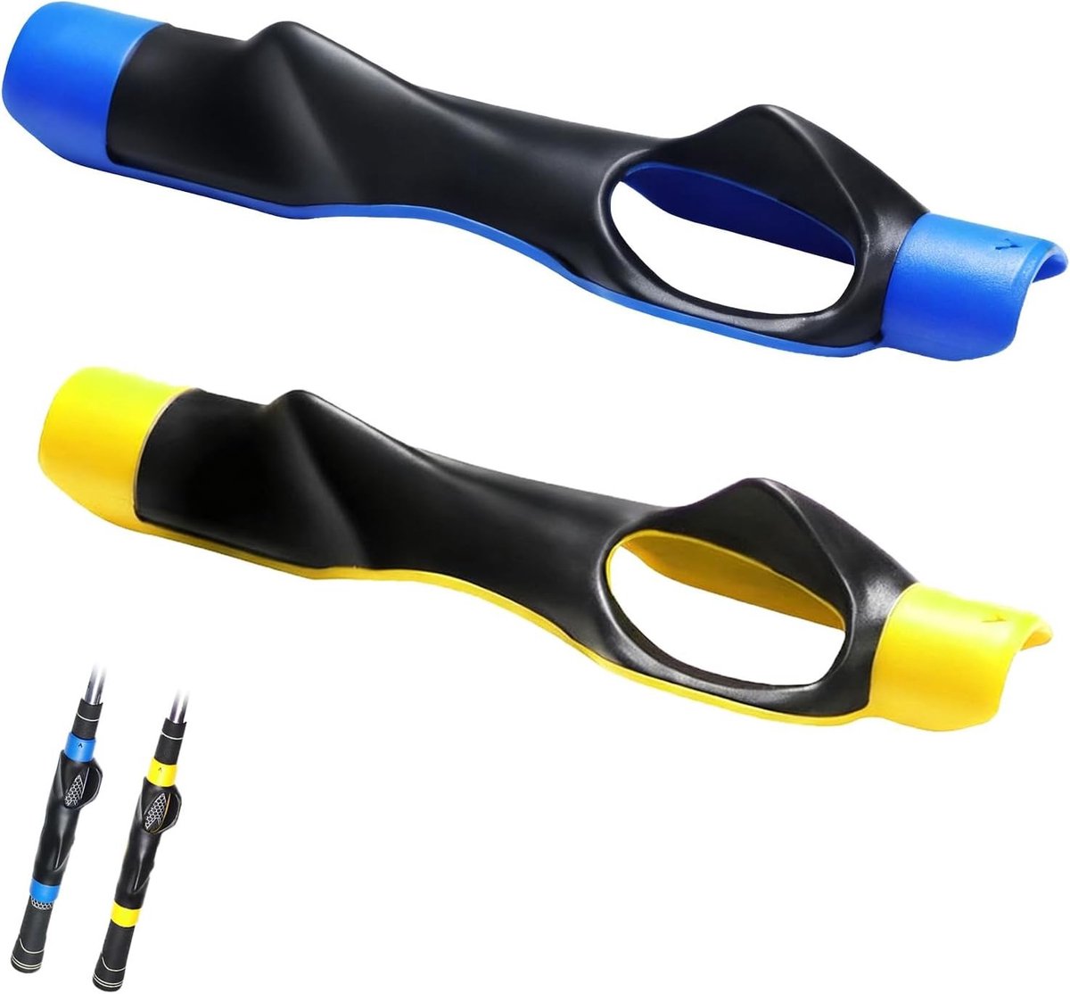 Professionele Golf Grip Trainingsset voor Verbetering van Swing en Alignement, Geschikt voor Links- en Rechtshandige Spelers, Essentieel Accessoire voor Golftraining en Techniekverbetering