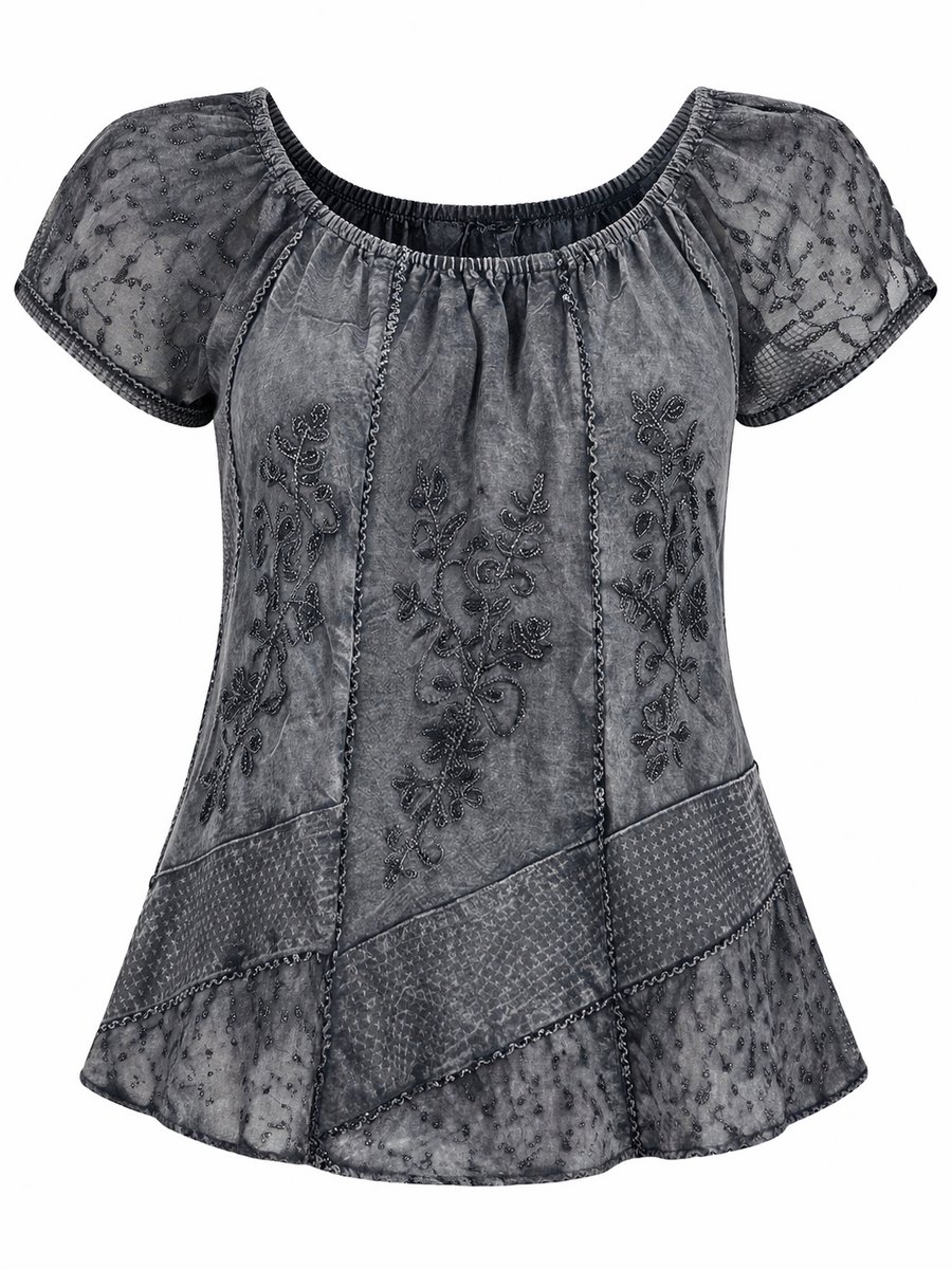 HS Zomerblouse - In 5+ Kleuren - Met tailleerkoord
