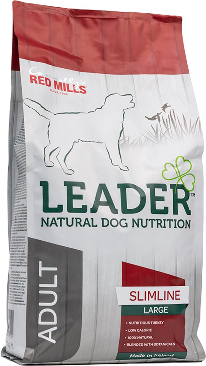 Leader Adult Dog Slimline Large Breed Turkey 12 kg - Hond