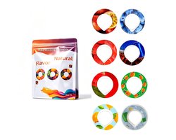 8 stuks Flavor Pods(Cola + Ananas + Aardbei + Sinaasappel + Passievrucht + Watermeloen + Sprite + Blauwe bes) - Geschikt voor Air Up Drinkfles - Geurpods - Geurwater Pods - Fruit Flavors