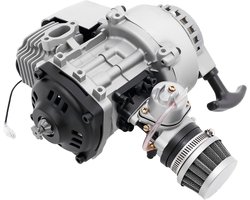 2-takt carburateur 49 cc voor mini motoren, pocket bikes en quads - complete carburateur kit voor optimale prestaties