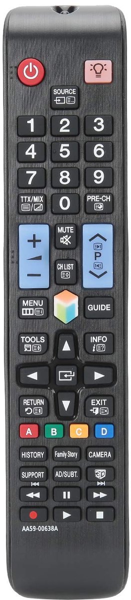 Dailygoody - TV Vervanging Afstandsbediening - Compatibel met Diverse Modellen - 100% Nieuw - Gebruiksvriendelijk - Ideaal voor Thuisgebruik - Vervang